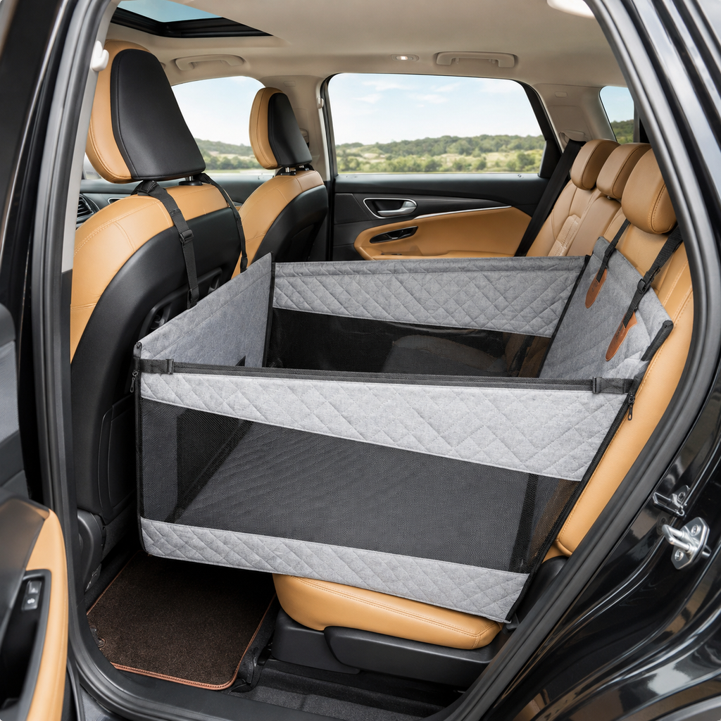 BackSeat Bed™ — Dog Car Hammock & Seat Extender