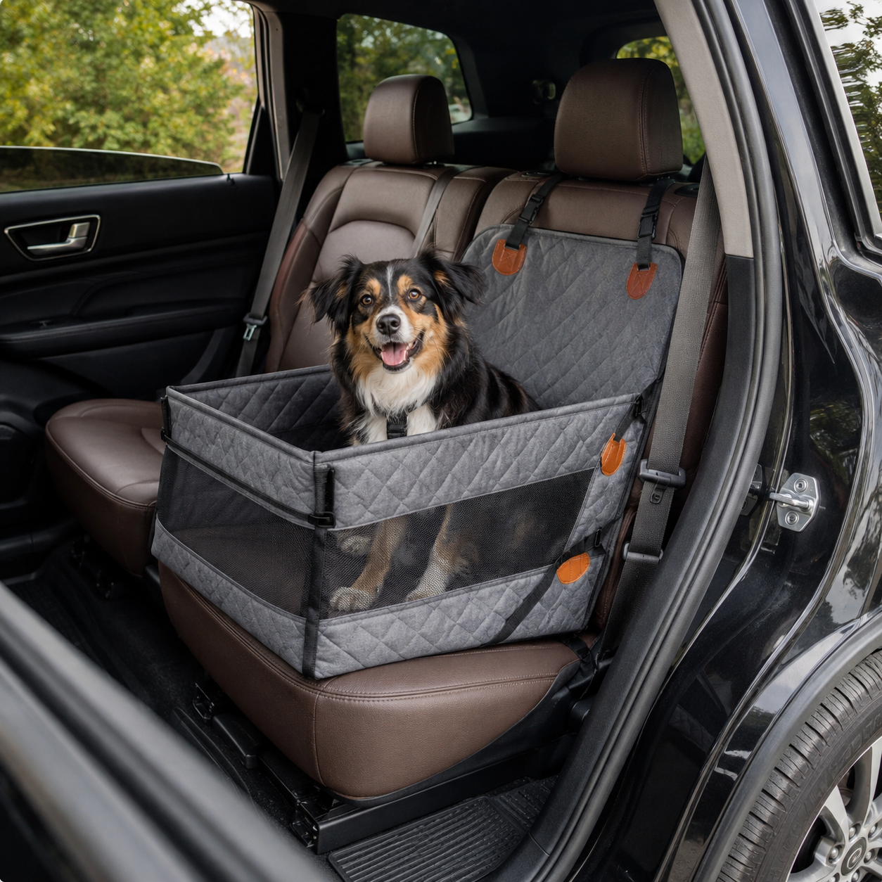 BackSeat Bed™ — Dog Car Hammock & Seat Extender
