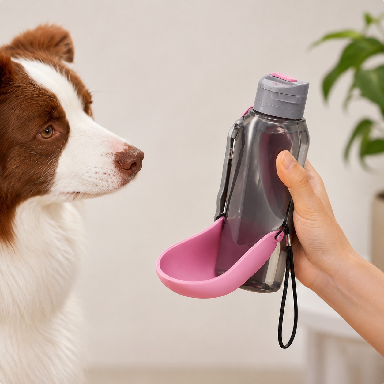TrailSip™ — 800 ml Pet Travel Water Bottle
