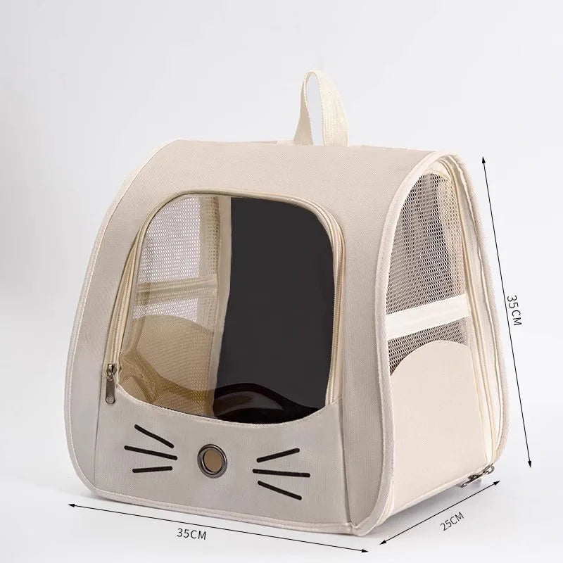 CarryNest™ — 3-Way Cat Travel Backpack