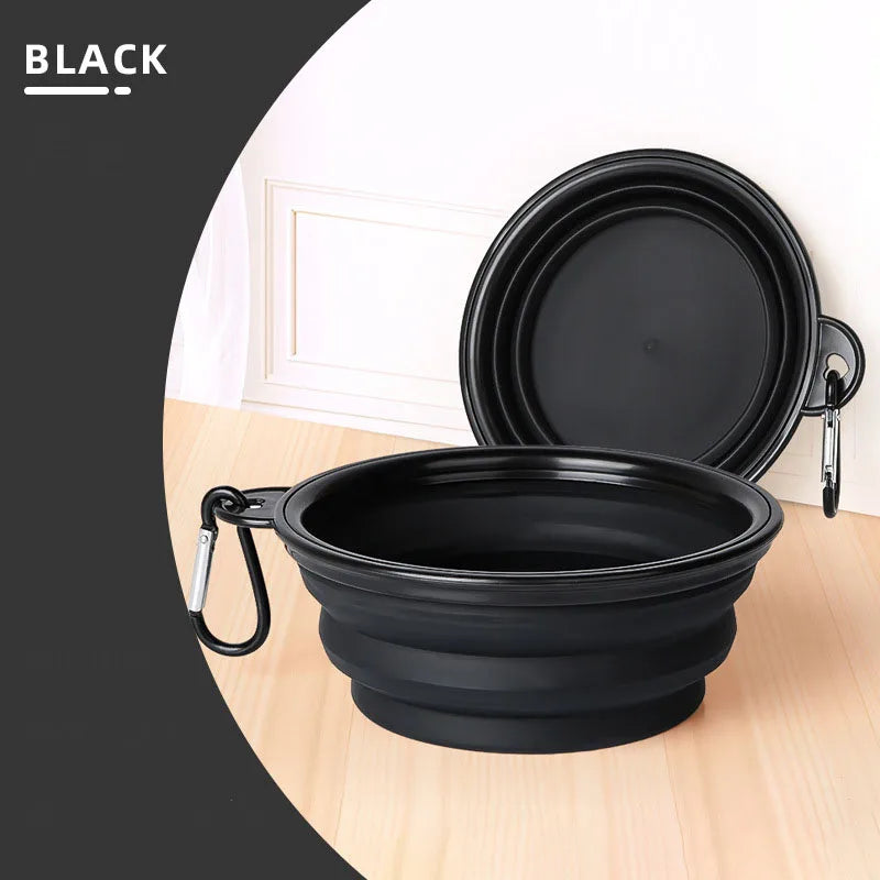 RoadBowl™ — Foldable Silicone Pet Travel Bowl
