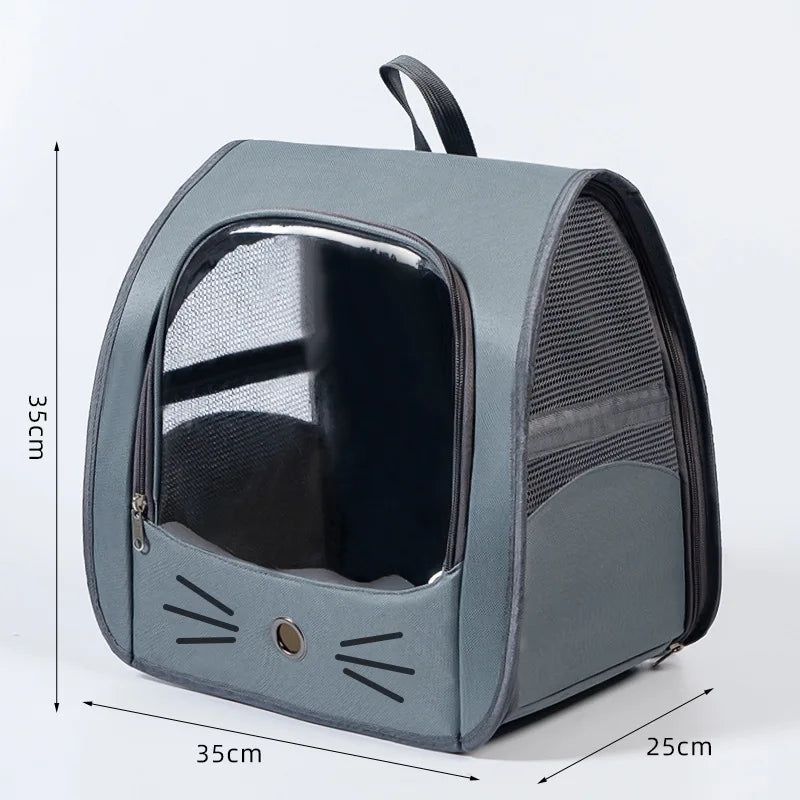 CarryNest™ — 3-Way Cat Travel Backpack