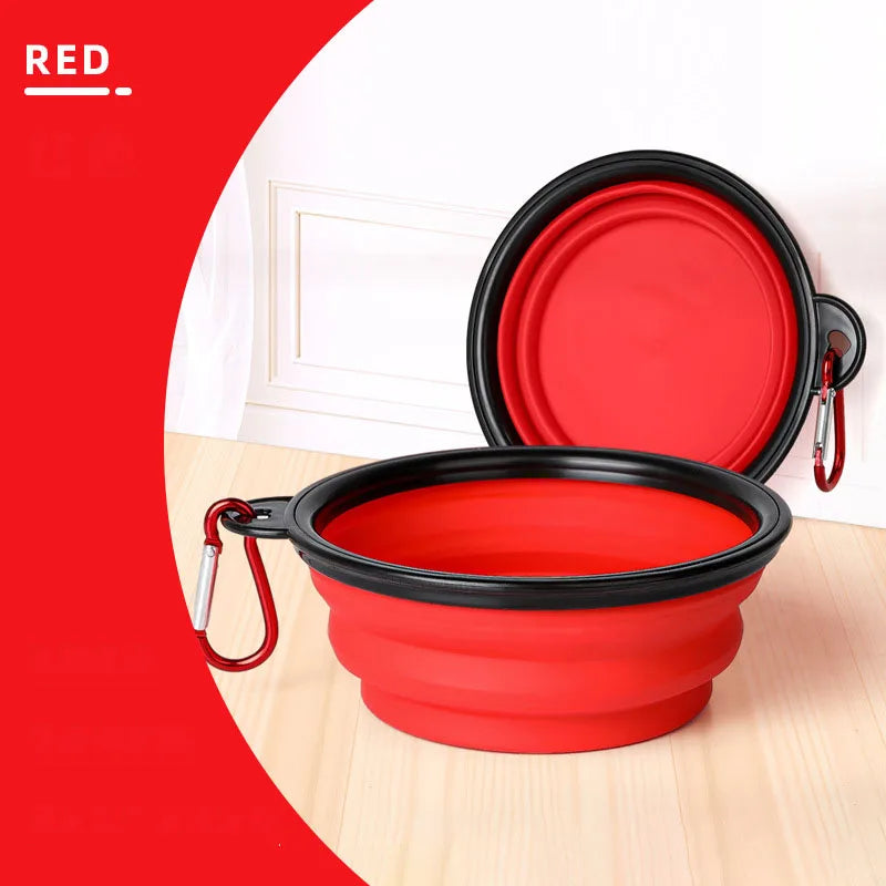 RoadBowl™ — Foldable Silicone Pet Travel Bowl