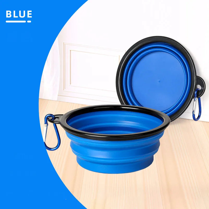 RoadBowl™ — Foldable Silicone Pet Travel Bowl