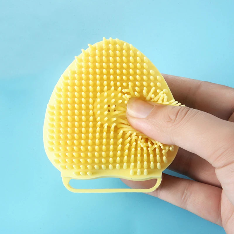 SudsScrub™ — Shampoo Dispensing Pet Bath Brush