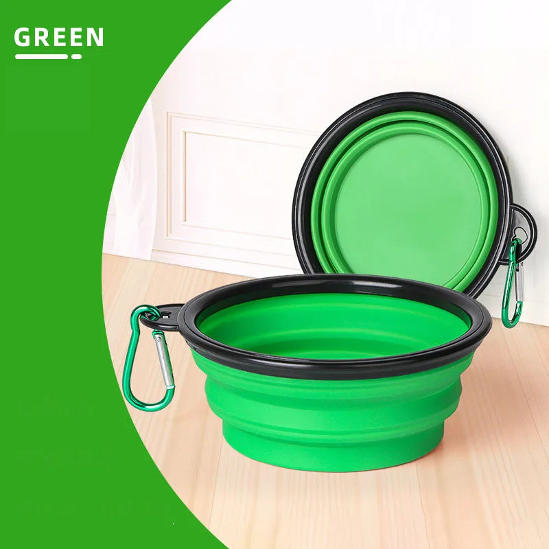 RoadBowl™ — Foldable Silicone Pet Travel Bowl